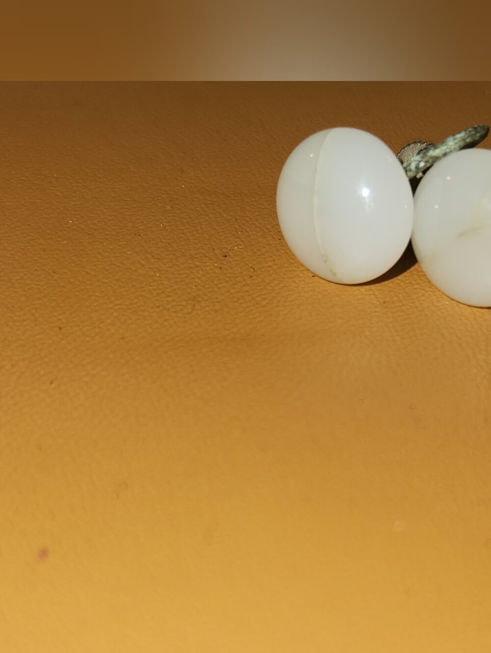White Bead Stud Earrings - Women Jewelry